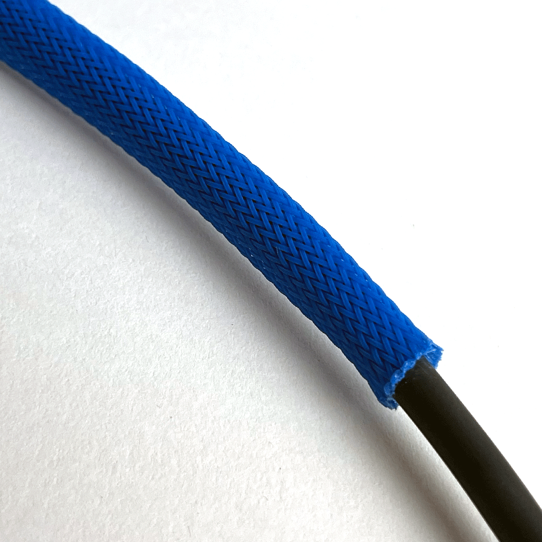 UV-Reactive Fluorescent Polyester Expandable Cable Sleeving