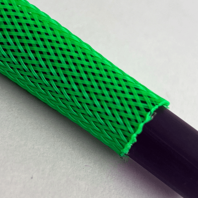 UV-Reactive Fluorescent Polyester Expandable Cable Sleeving