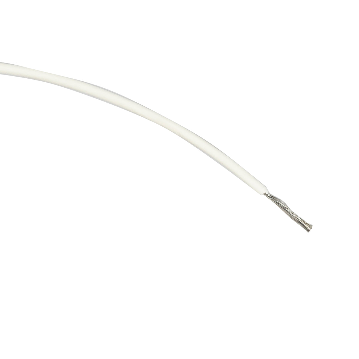 Huber+Suhner Radox 155 Cross-Linked Cable White