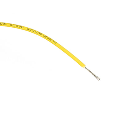 Huber+Suhner Radox 155 Cross-Linked Cable Yellow