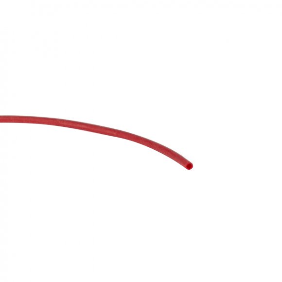 0.5mm CroySleeve Silicone Rubber Cable Sleeving red
