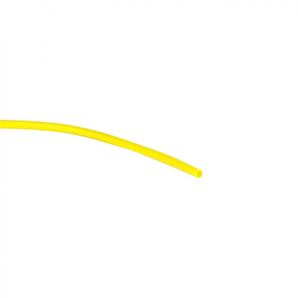 0.5mm CroySleeve Silicone Rubber Cable Sleeving yellow