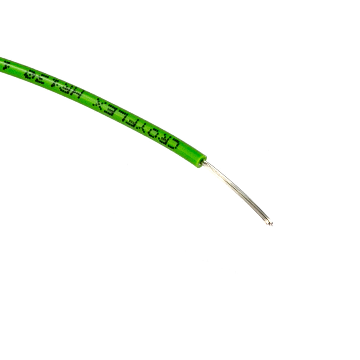 Croyflex HR130 High Temp Extruded PVC Cable Green