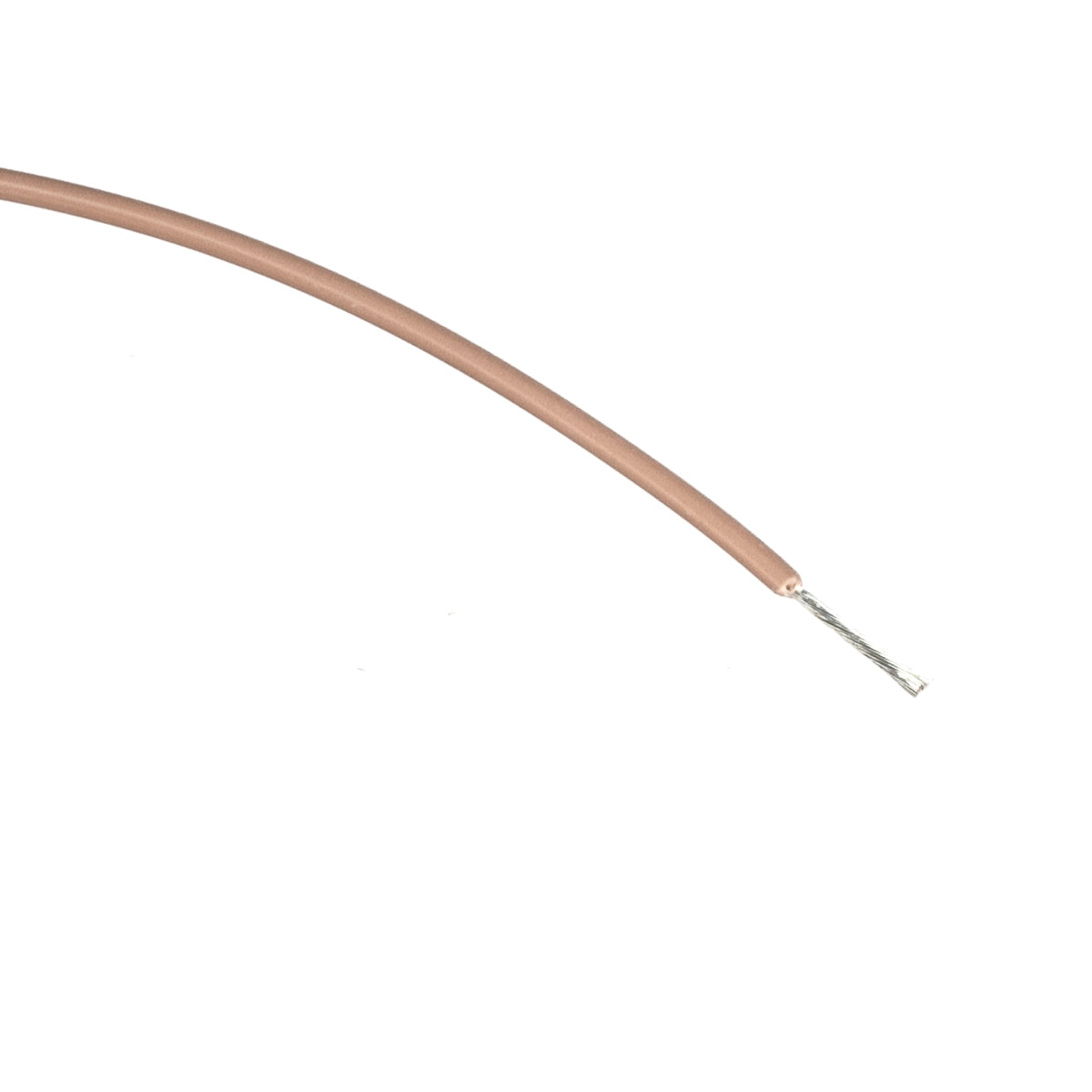 Huber+Suhner Radox 155 Cross-Linked Cable Brown