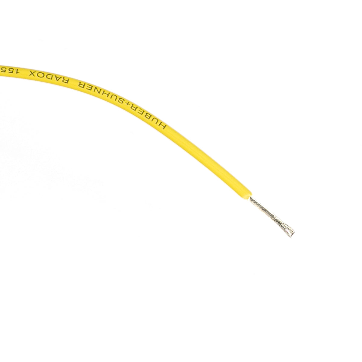 Huber+Suhner Radox 155 Cross-Linked Cable Yellow