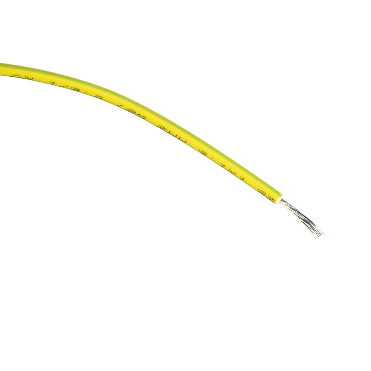 Huber+Suhner Radox 125 Cross-Linked LFZH Cable Earth Yellow Green