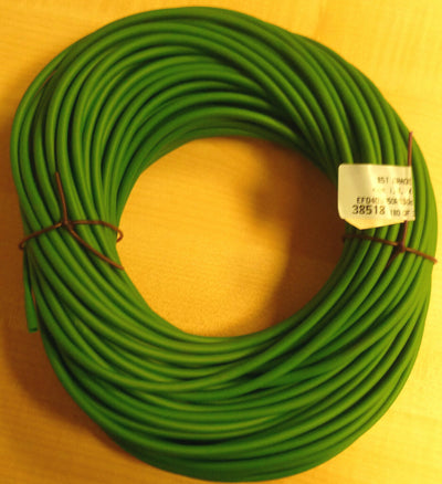 4mm x 0.5mm x 30 metre Coil 85Deg Flexible PVC Tubing Green